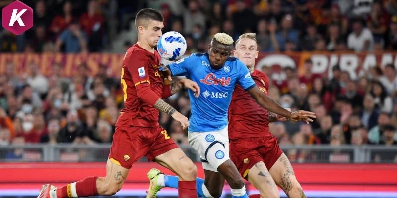 Khái quát trận Napoli vs AS Roma