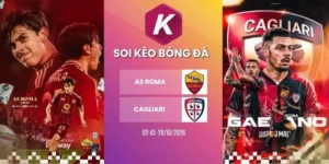 Soi kèo AS Roma vs Cagliari, Serie A - 28/10/2026