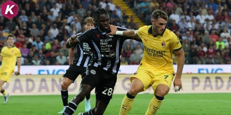 Thông tin trận Udinese vs AC Milan