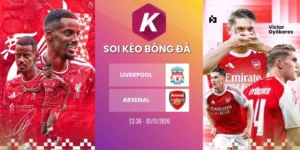 Tỷ lệ kèo Liverpool vs Arsenal, NHA - 1/11/2026